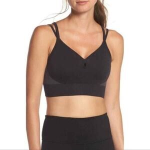 ZELLA BODY Rythm Black Sports Bra with Removable Pads Women’s Size Large